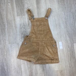 Pacsun corduroy short overalls